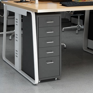 Widely Used Office Home <strong>Metal</strong> Steel 5 Drawer Office <strong>File</strong> Storage <strong>Cabinet</strong> with Wheels - Product Image 2