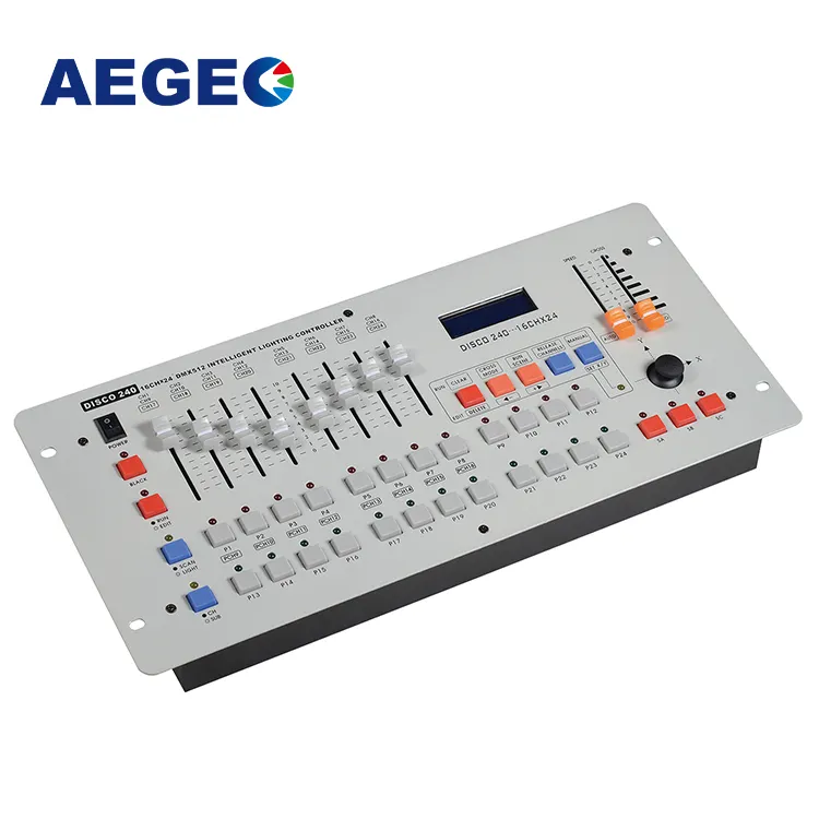 240 canales DJ mezclador controlador consola de luz atenuación DMX controlador para luz de escenario