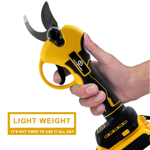 Sécateur à haies <span class=keywords><strong>sans</strong></span> <span class=keywords><strong>fil</strong></span> professionnel à batterie Li-ion, sécateur d'arbres DW, sécateur <span class=keywords><strong>électrique</strong></span> <span class=keywords><strong>sans</strong></span> <span class=keywords><strong>fil</strong></span> portable, sécateur de branches - Product Image 5