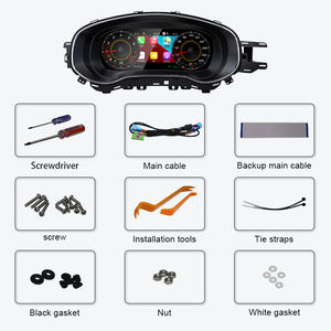 Stwei Écran LCD numérique 10,25 pouces pour Volkswagen Pq Jetta 2011-2014 Tableau de bord Compteur de vitesse CarPlay sans fil Android Auto - Product Image 6