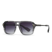 Lunettes de soleil polarisées UV400 légères, confortables et durables, style rétro vintage européen et américain, pour hommes et femmes
