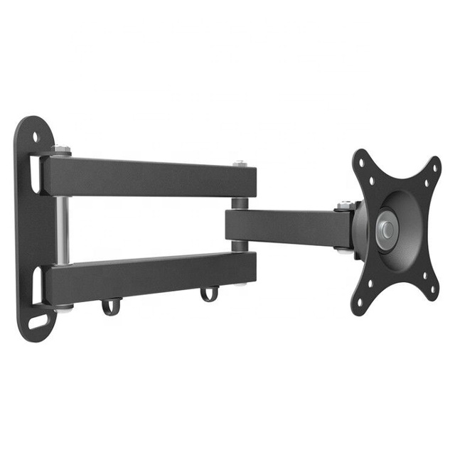 Computer LCD Monitor Bracket Wall-mounted Rotating Retractable TV Hanging Bracket Universal Wall Mounting Bracket Storage Rack