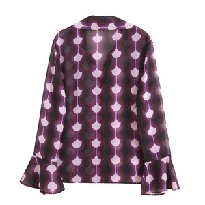 Conjunto de Dos Piezas para Mujer, <span class=keywords><strong>Blazer</strong></span> Formal Holgado de Manga Larga para Oficina, Pantalones de Cintura Alta, Venta al Por Mayor - Product Image 4