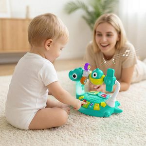 Juguete Musical <span class=keywords><strong>de</strong></span> Piano para Bebés, con Luz y Sonido <span class=keywords><strong>de</strong></span> Dinosaurio, para Desarrollo Sensorial, Tummy Time, Aprendizaje Infantil - Product Image 6