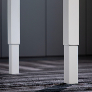 Rangka meja angkat listrik Motor ganda, Modular Modern tinggi dapat diatur untuk rumah kantor meja makan gunakan dudukan mebel kantor - Product Image 5