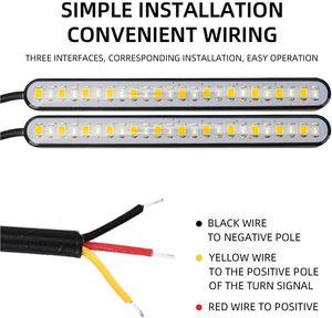 Motorcycle <b>Lights</b> LED Set Waterproof Universal for Motorbike Scooter - Product Image 4