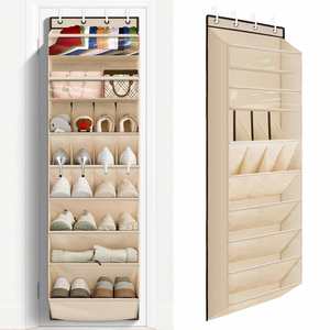 High Quality Flat Bottom with 15 Pockets Cabinet Behind Door Multifunctional Shoe Storage Hanging Bag for Shoes Organizer - Product Image 5