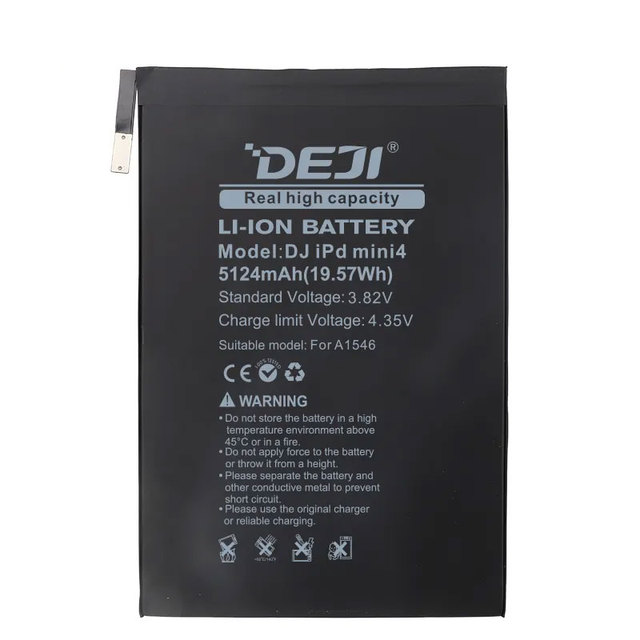 Tablet Battery for Apple iPad Mini 4 Mini4 A1538 A1546 A1550 Replacement Bateria