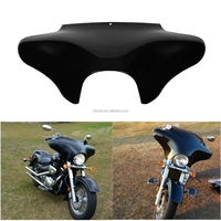 Carénage extérieur avant noir intense pour Softail Road King XF290601