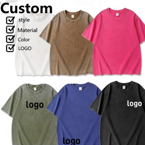 Artisanat vintage en batik, artisanat lavé et vieilli, t-shirts imprimés surdimensionnés en gros, t-shirts à motifs personnalisés, t-shirts avec logo. - Product Image 1