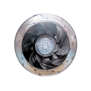 Ventilador centrífugo de refrigeración para gabinete de aire acondicionado con inversor Siemens, ebmpapst R4D560-AQ03-01, 2380W, 400V CA, 560mm, IP54, HVAC. - Product Image 1