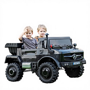 Voiture électrique pour enfants 24V en plastique <span class=keywords><strong>Mercedes</strong></span> Benz <span class=keywords><strong>Unimog</strong></span> sous licence, jouet à conduire <span class=keywords><strong>4x4</strong></span> pour les enfants de 1 à 3 ans - Product Image 6