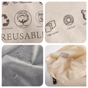 Cotton <b>Beeswax</b> Bread Bags for Homemade Baguette <b>Food</b> <b>Wrap</b> Storage Bag With TPU Buckle to Extend Freshness - Product Image 3
