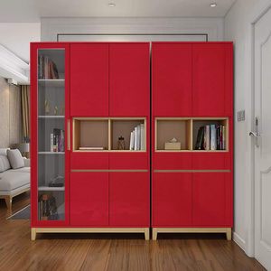 Oron Deco วอลล์เปเปอร์แวววาวสีแดงมันวาวกันน้ำสำหรับห้องครัว - Product Image 5
