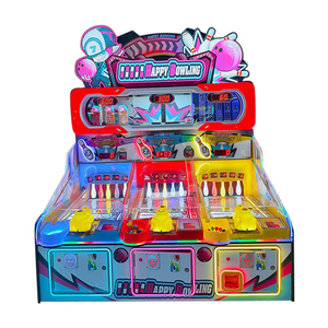 Mejor venta de videojuegos a gran escala Arcade Shopping <span class=keywords><strong>Mall</strong></span> the <span class=keywords><strong>Happy</strong></span> Family Bowling Club Máquina de juegos que funciona con monedas Máquina de juegos Arcade - Product Image 2