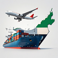 Transitaire maritime économique Chine vers les Émirats arabes unis, service DDP porte-à-porte, expédition hebdomadaire LCL FCL disponible