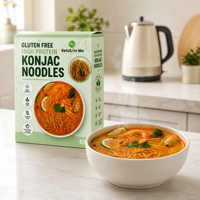 Wholesale High Protein Gluten-free High Fiber Konjac Instant Noodles Vegan Meal Replacement