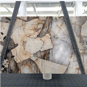 Quartzit Trắng Patagonia Granite Nhà Bếp Bảng Truy Cập Hàng Đầu Bàn - Product Image 5