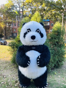 Disfraz de Mascota de Oso Polar Blanco Hecho a Medida, Disfraz de Animal Unisex, Cosplay de Peluche Súper Suave para Adultos, Fiesta Empresarial, Logotipo Personalizado - Product Image 5