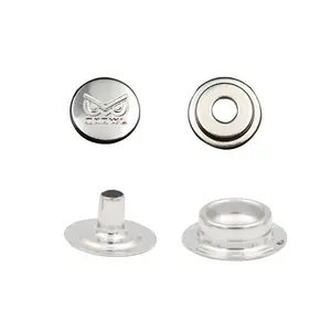 SNOWL custom design marine button snaps button snaps for canvas stainless steel canvas snaps canvas fasteners marine