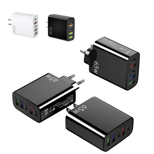 Universal 65W Travel Adapter <strong>Multi</strong> Port USB Type-c PD Fast Plug Power <strong>Charger</strong> for Mobile - Product Image 2