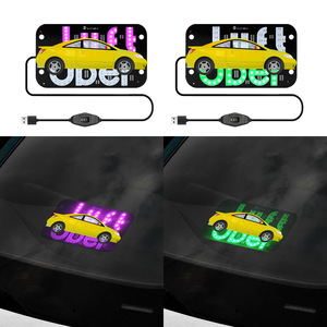 USB-kết nối dual-màu LED taxi ánh sáng Điều kiện Mới Cab chỉ số đèn với mái dấu hiệu cho xe kính chắn gió ánh sáng phụ kiện - Product Image 1