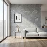 Panneaux muraux en PVC classiques de 960 mm x 1220 mm, ignifuges, imperméables et insonorisés pour la cuisine &amp;   Douche de salle de bain, escalier