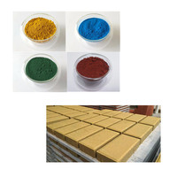 Pigment inorganique oxyde de fer pigment jaune poudre