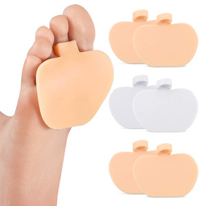 Almohadillas ortopédicas de gel con forma de manzana para el antepié, para <span class=keywords><strong>dedos</strong></span> en martillo, metatarrofas, <span class=keywords><strong>dolor</strong></span> de bola del pie y callosidades. - Product Image 2