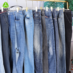 Exportación Reciclaje Buena calidad Hombres Jeans Pantalones Pacas baratas Ropa usada Forma Pakistán - Product Image 4