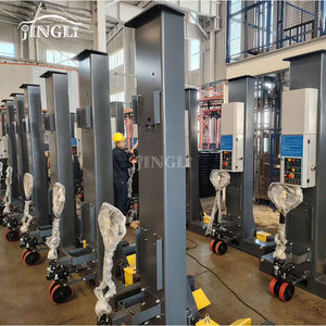 CE 인증 헤비 듀티 싱글 포스트 유압 자동차 리프트 버스/트럭 리프트 전기 운전 모드 4 포스트 디자인 유압 리프트 - Product Image 5