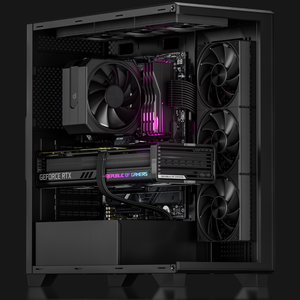 UBhere 120Mm Zwarte Computerkast Ventilatoren Hoge Prestaties Koeling Laag Geluidsniveau 1200 Rpm Hydraulische Lager Stille Lange Levensduur Ventilator - Product Image 5