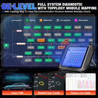 XTOOL D9S Pro Outil de Diagnostic Toutes Systèmes Programmeur ECU en Ligne Scanner OBD2 Bidirectionnel