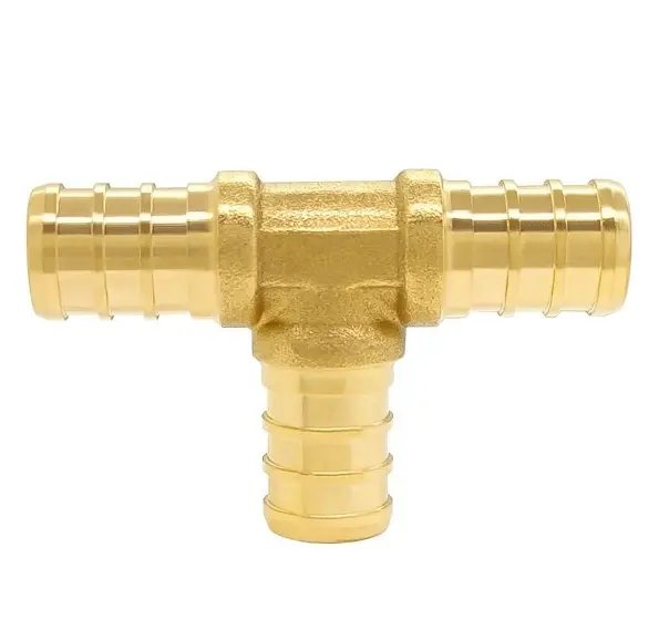 Acoplamiento recto de 3/4 pulgadas PEX 3/4 "Latón sin plomo Barb Crimp Pipe Fitting/Fittings