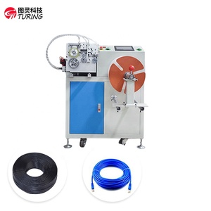Máquina bobinadora de tubo pequeño, bobinadora de cables de medición Vertical automática con función de medición y corte de longitudes de atado - Product Image 5