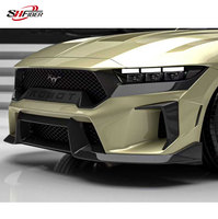 Kit Jedi modifié pour Mustang, pare-chocs avant en fibre de carbone, adapté aux Ford Mustang S650 2024+