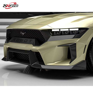 Kit Jedi modifié pour Mustang, pare-chocs avant en fibre de carbone, adapté aux Ford Mustang S650 2024+ - Product Image 6