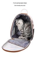 Sac à dos transparent et ajustable avec fermeture éclair, écologique, mignon, moderne, pour l'extérieur, en PVC, Oxford, nylon, respirant, imperméable et portable