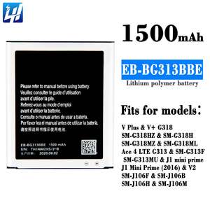 EB-BG313BBE 1500MAh G318 Ace 4 LTE G313 <span class=keywords><strong>J1</strong></span>มินินายกรัฐมนตรี2016 V2 J106<span class=keywords><strong>แบ</strong></span><span class=keywords><strong>ต</strong></span>เตอรี่โทรศัพท์มือถือสำหรับ Samsung Galaxy V Plus - Product Image 6