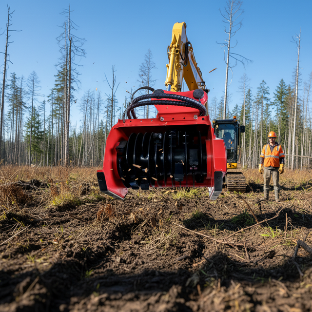 Hot Selling Excavator Hydraulic Forestry Mulcher Flail Mower Excellent Land Clearing Forestry Management