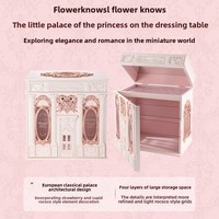 Collection complète de maquillage Flower Knows Strawberry Cupid, coffret cadeau tout-en-un comprenant toutes les fards à paupières, le blush, le rouge à lèvres, la poudre pour le visage