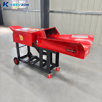 Machine à couper la paille à entraînement par courroie trapézoïdale, à cadre stable, avec alimentation automatique des aliments, pour usine de traitement d'aliments, à haute efficacité et économie de main-d'œuvre