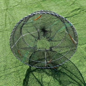 2025 nouveau Design pliable en Nylon Cage de pêche piège à homard piège à crabe pièges à <span class=keywords><strong>écrevisse</strong></span>s - Product Image 6