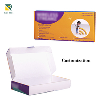 Caja de transporte de logística impresa personalizada de bajo precio, embalaje de producto personalizado en masa, carpeta de laminación mate en relieve