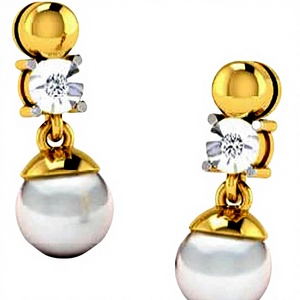 Boucles d'oreilles solitaires en moissanite naturelle, plaquées or, en argent sterling, pierre facettée, minimalistes, pour femmes - Product Image 5
