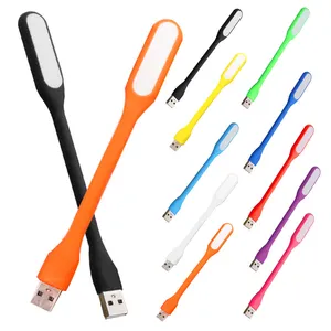 Colorful Portable USB LED Light Portable Notebook LED Desk Light Mini USB Night Lamps For PC Power Bank