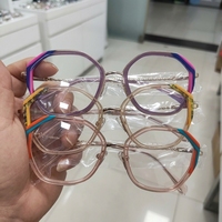 Monture optique en acétate de haute qualité pour jeunes, monture de lunettes tendance pour femmes, grande taille, en acétate, vente chaude