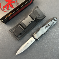 Couteau pliant tactique pour le camping en plein air, la pêche, la chasse, la défense personnelle, couteau à fruits durable, manche en alliage de zinc