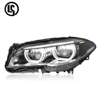 Nuevo Conjunto de Faros LED LS de 12V para Serie 5 F10 M5 11-17, Ojo de Ángel de Doble Color, 6000K, Amarillo Blanco, DRL