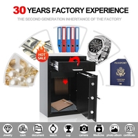Cash Drop Safes Kaution Schublade Safe Stahl Safe